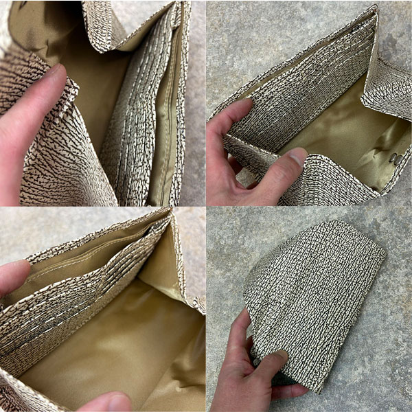 サメ革ギャルソン長財布