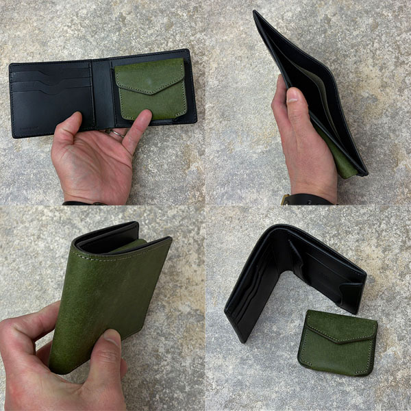 脱着式二つ折り財布