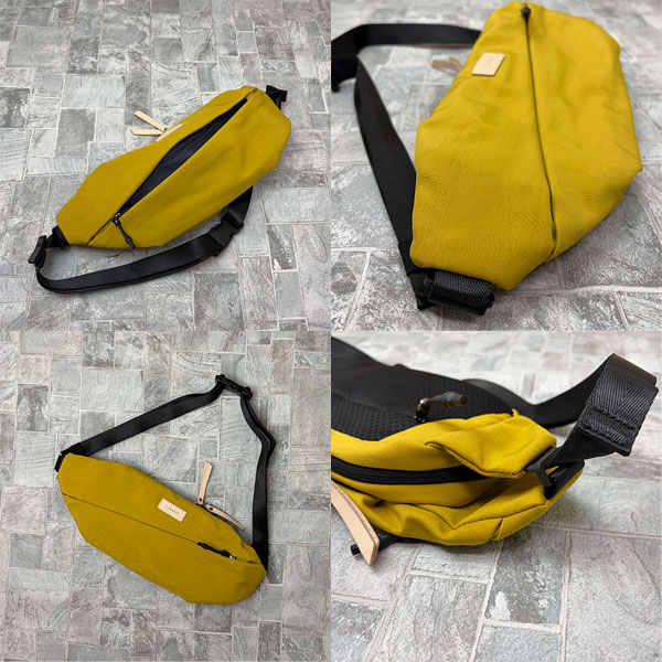 撥水軽量ウエストバッグ