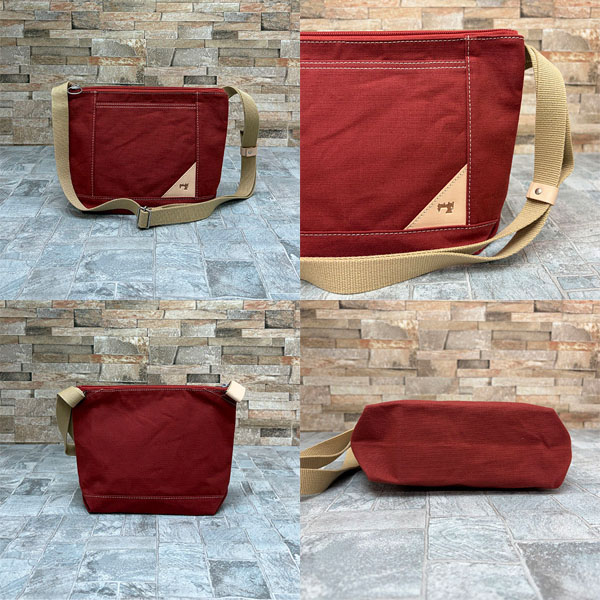 【豊岡鞄】ARMY CANVASサコッシュ